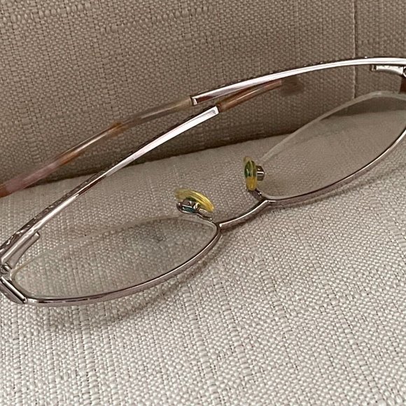 Sophia Loren Zyloware Eyeglasses Rose Gold Tone Half Rim Glasses 54[]18 135 - Picture 4 of 12